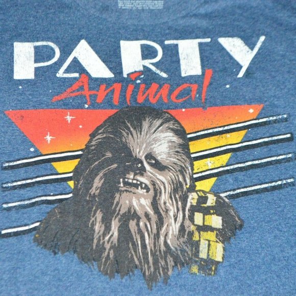 Star Wars Other - Star Wars Chewbacca "Party Animal" VFifthSun Shirt